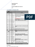 ICT Schedule Semester 1 V2 - 2010