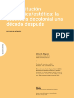 Reconstitucion Epistemico Estetica PDF