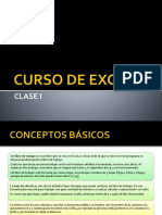 Conceptos básicos de Excel