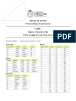 Consultas Algebra