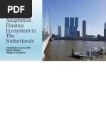 Adaptation Finance Ecosystem in the Netherlands