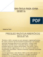 Seminarski-Pedagogijska Škola Rada Johna Dewey-A Prezentacija