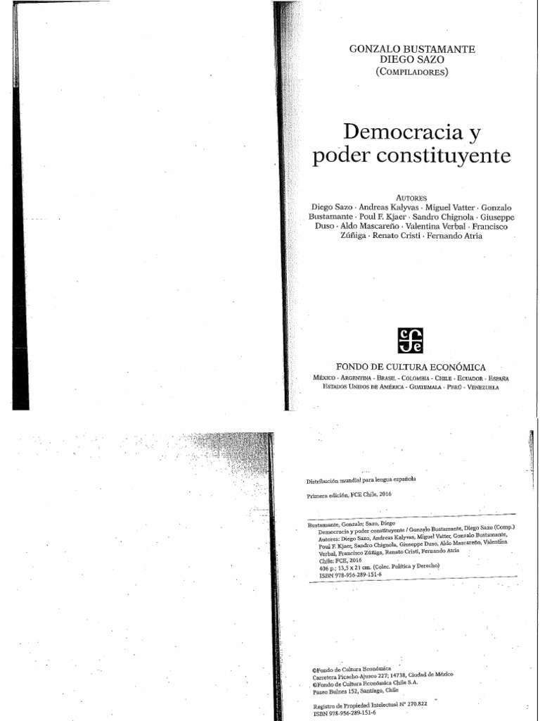 Democracia y Poder Constituyente | PDF