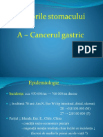 Cancerul Gastric 2018