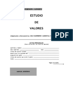 ESTUDIO  DE  VALORES