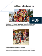 Danza de Los Moros y Cristianos en Guatemala