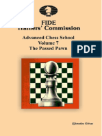 Fide Trainers Commission Advanced Chess School Vol 7 the Passed Pawn