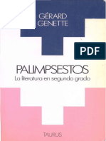 Gerard Genette Palimpsestos