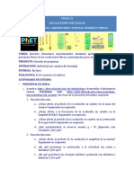 Oscilaciones mecánicas laboratorio virtual péndulo