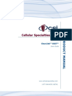 Cellular Specialties Inc. ClearLink UDIT Users Manual