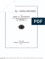 1917, Richmond, Social Diagnosis OCR C