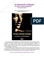 Femeia Interzisa Vorbeste: Conversatii Cu Maria Magdalena, de Pamela Kribbe - Editura Proxima Mundi