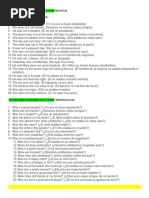 30 Ejemplos de Pasado Perfecto en Inglés | PDF | Verbo | Lingüística