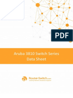 Aruba 3810 Switch Series Data Sheet