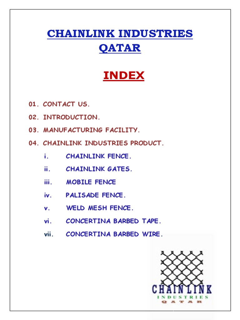 Qatar Fencing | PDF | Fence | Welding