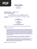 Roles and Functions of Local Government Units | PDF | Devolution ...