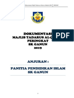 Dokumentasi Format SPSK MTQ Sekolah 2017