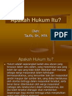 Apakah Hukum Itu