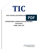 GUIA TECNICA INSPECCION VISUAL SOLDADURAS
