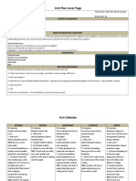 Unit Plan With Terminal Behavior Objectives