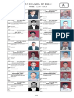 Delhi Bar Council Voter List 2018