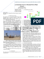 Analysis & Design of Junction Tower at Thermal Power Plant: Assistant Professor JIT, Davanagere, India