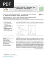 Novel Spectrophotometric Methods For Simultaneous Determination