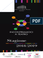 Teatro Giuditta Pasta Stagione 2018-2019