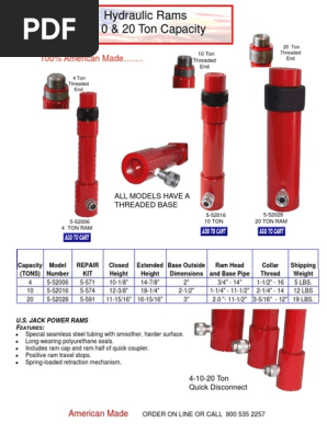 Hydraulic Rams