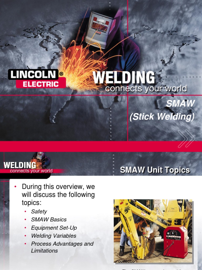 SMAW Welding Basics and Safety Guide | PDF | Welding | Construction