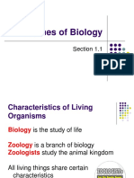 Themes of Biology: Section 1.1