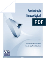 ADM Mercadologica I - 2014 1 - Secao