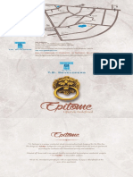 Route Map and Floor Plans for T.G. Epitome Luxury Apartments