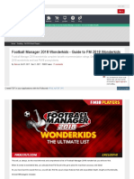 WWW Fmscout Com A Football Manager 2018 Wonderkids HTML