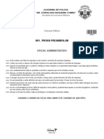 Vunesp 2014 PC SP Oficial Administrativo Gabarito