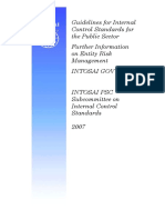 6887,Guidelines for Internal Control Standarts for the Public Sector Information on Entity Risk Management Intosai Gov9130