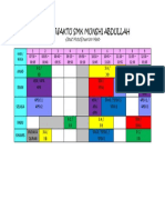 Jadual Waktu PDPC SMK Munshi Abdullah