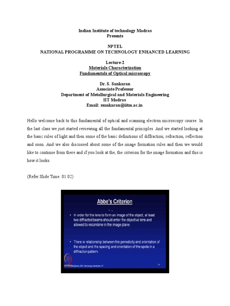 Metrology PDF | PDF | Angular Resolution | Microscopy