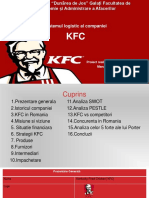 Sistemul logistic al companiei KFC