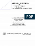 B. Dash, L. Kashyap - Materia Medica of Ayurveda - 1980 PDF
