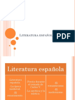 Literatura Española.