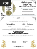 61 Contoh Undangan Nikah Microsoft Word HD Terbaru