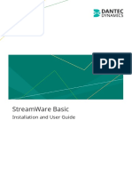 StreamWare Basic Installation and User Guide v6.00