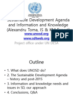 UNOSD SDG and InfoComm May 6