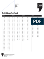 ECCE SampleB Key PDF