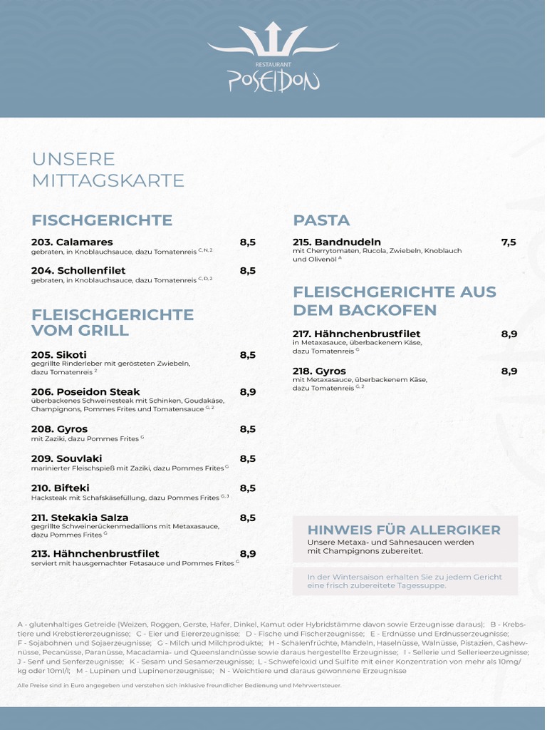 poseidon speisekarte Image 6