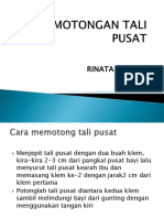 Pemotongan Tali Pusat Pptx