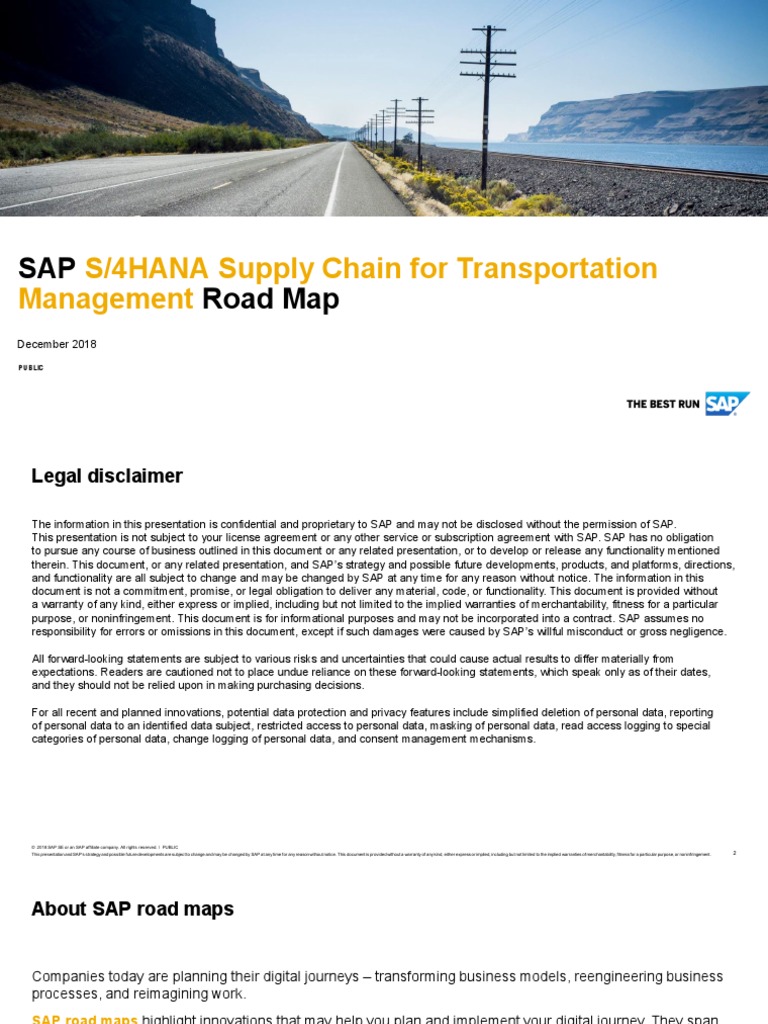Sap SCM 1 | PDF | Sap Se | Cargo
