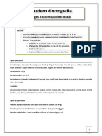 Regles D'accentuació Secundaria PDF