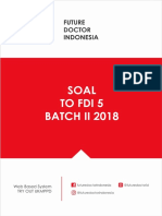 Soal To Fdi 5 Batch II 2018